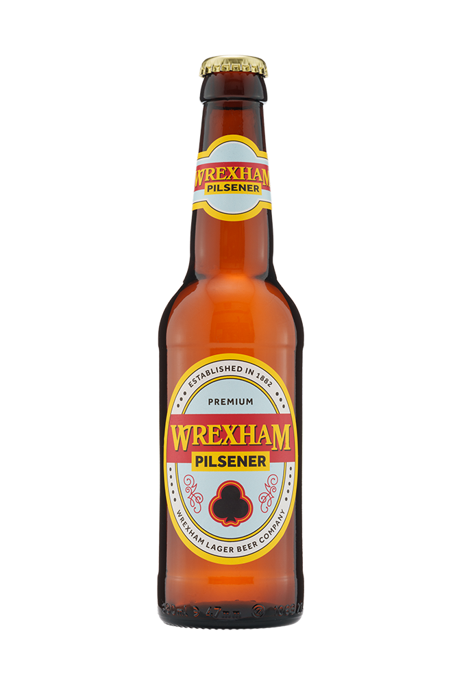 Wrexham Lager Pilsener 330ml bottle