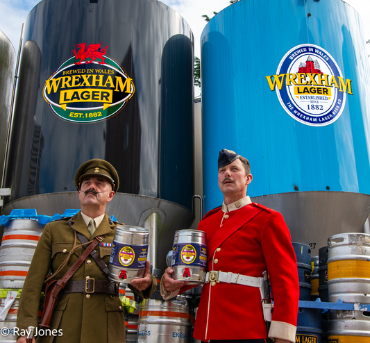 Wrexham Lager are Proud Sponsors of the Royal Welch Fusiliers