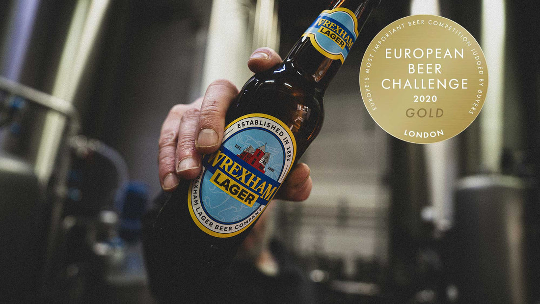 Wrexham Lager wins Gold