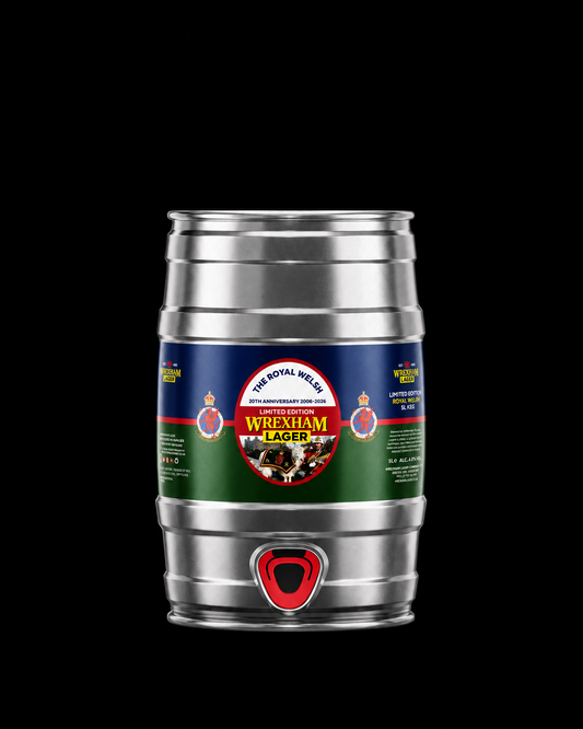 Royal Welsh Regiment- Wrexham Lager Mini Keg