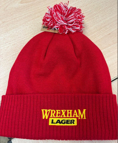 Wrexham Lager Bobble Hats - 5 Colours available