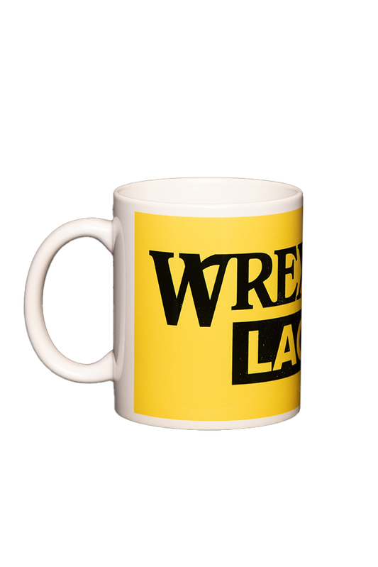 Wrexham Lager Yellow mug