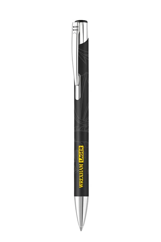 Wrexham Lager Branded Pen in Black