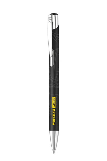 Wrexham Lager Branded Pen in Black