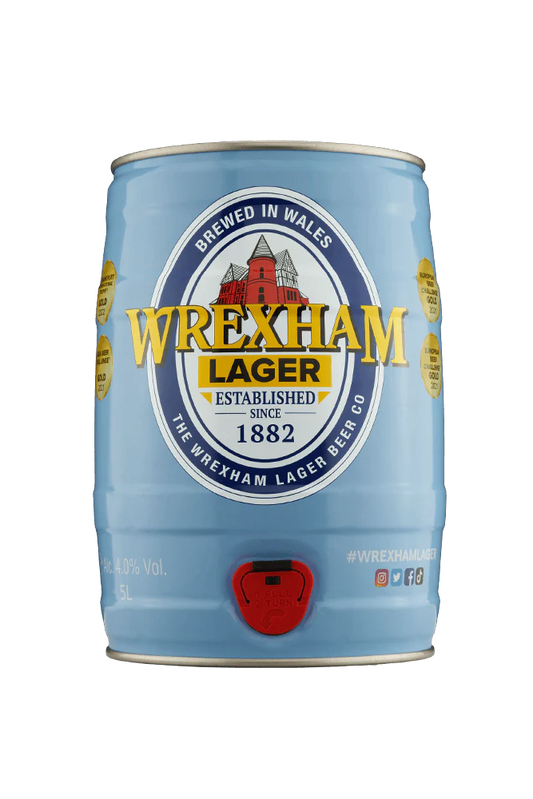 Wrexham Lager 5L Mini Keg