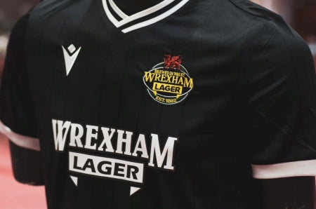 Wrexham Lager Black Shirt