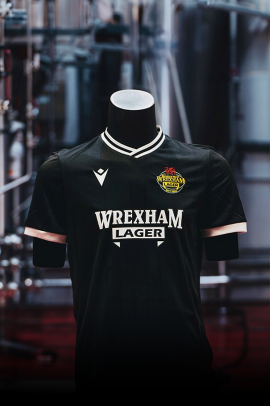Wrexham Lager Black Shirt