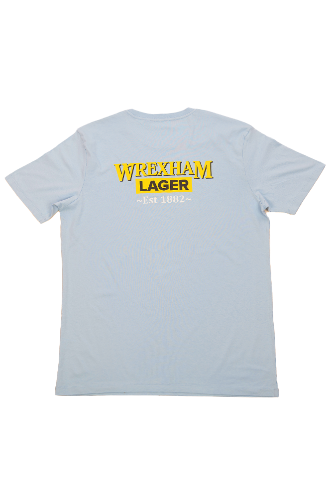 Light Blue Wrexham Lager T-Shirt