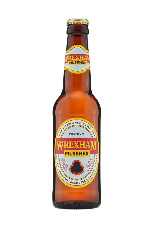 Wrexham Lager Pilsener 330ml bottle